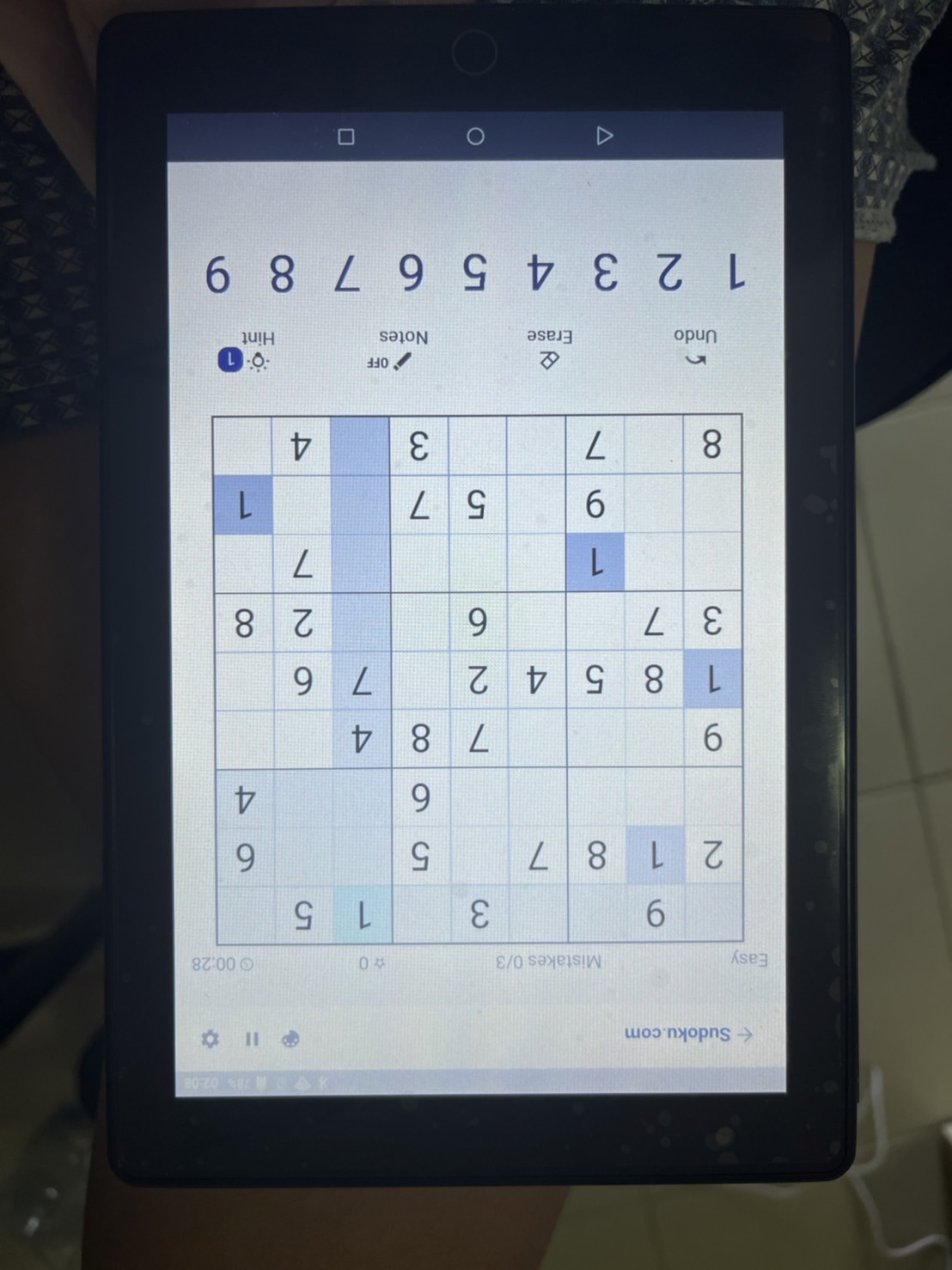 Sudoku_1 Object Detection Dataset by Nakwan Chansamut